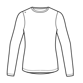 Fashion sewing patterns for LADIES T-Shirts T-Shirt 7370
